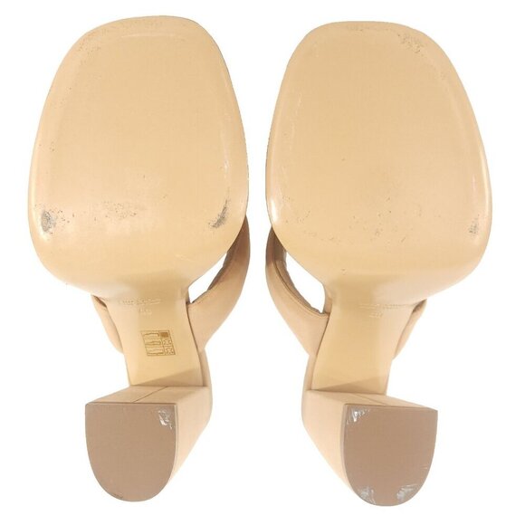 Gia Borghini Gia 17 Heeled Sandals Size 40 10 Women's Tan $495 - Picture 9 of 11